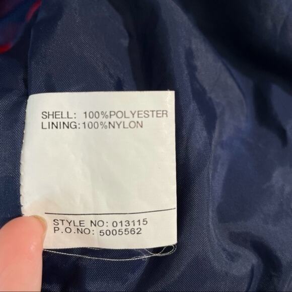 Pacific Trail Red Jacket Hoodie Sz Large Seattle Zip Up Windbreaker Coat Vintage - Picture 7 of 14